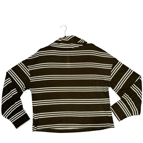 NWT Sanctuary Cowl Neck Stripped Sweater - Picture 4 of 6